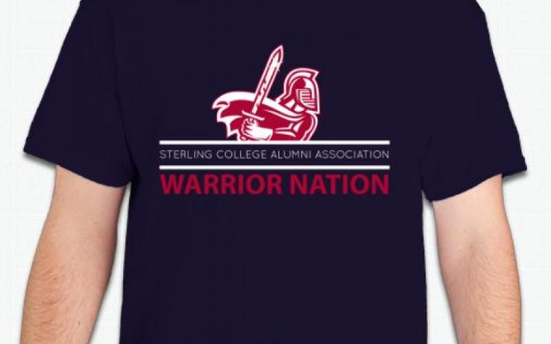 SC Alumni: Warrior Nation. Details: Navy blue with red and white imprint.